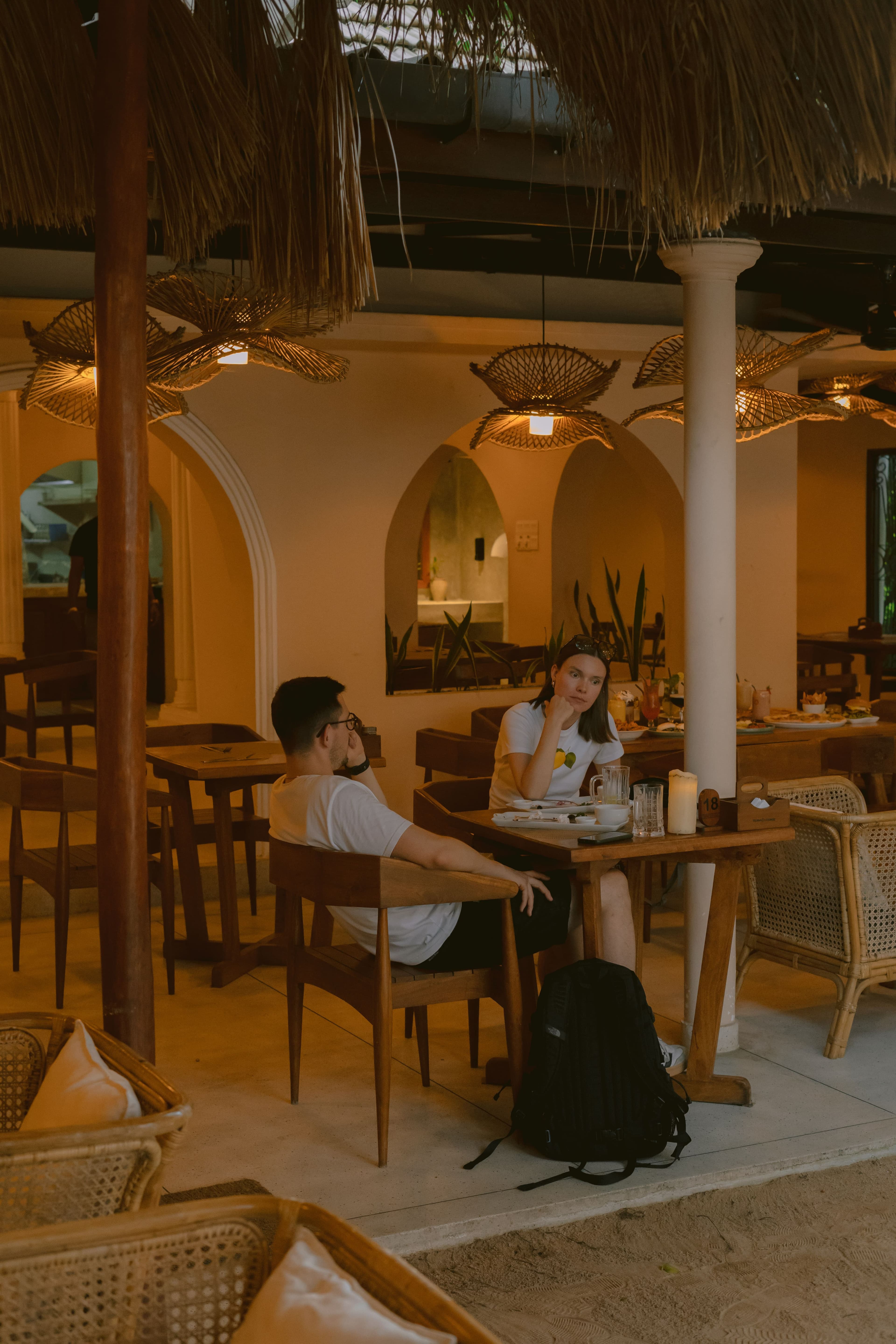 Tuana Mirissa restaurant atmosphere and team